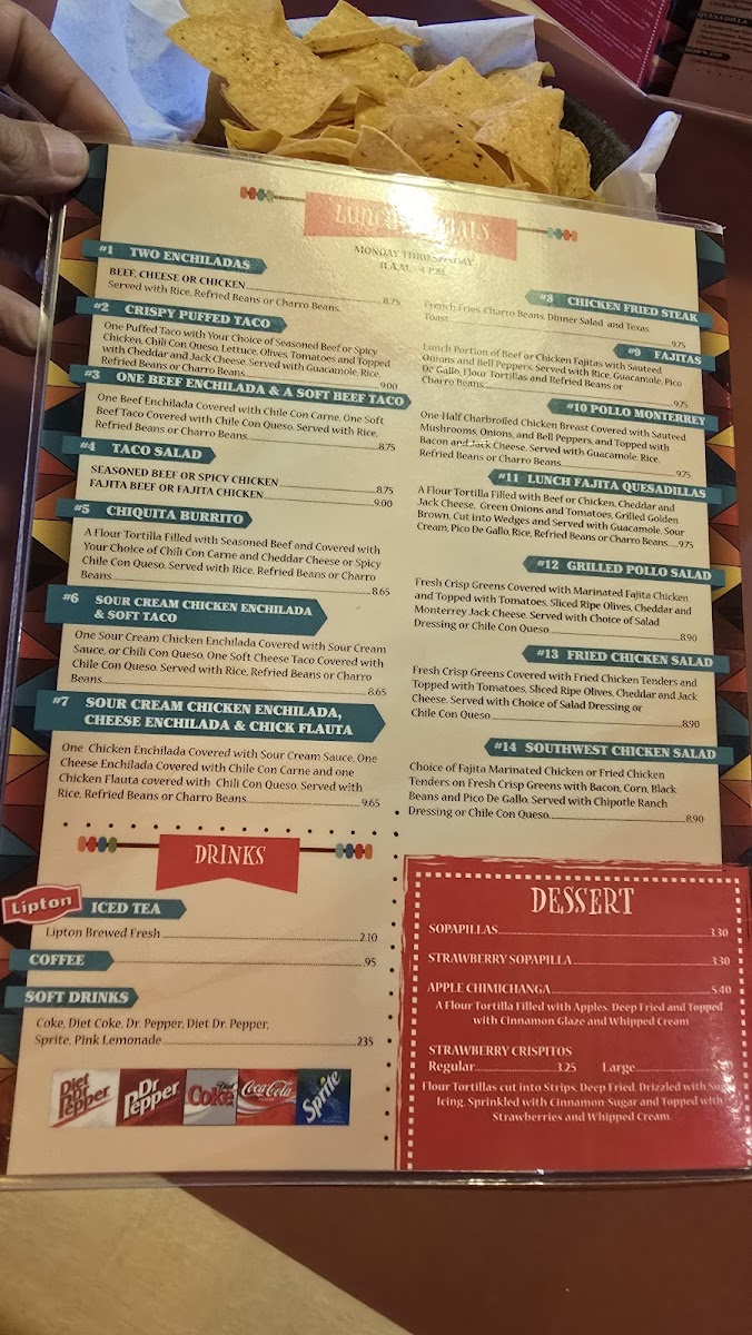Juan Pablos Menu - Image 2